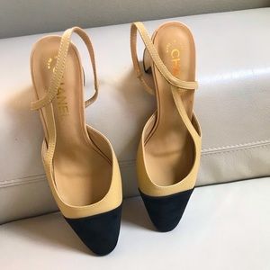 CHANEL SLING BACK SANDALS